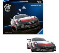 Ravensburger - Puzzle 3d Iconics: Porsche 911 GT3 Cup | Puzzle 3d Per Adulti E Bambini A Partire Dagli 8 Anni | Modellismo Da Costruire Adulti Di 108 Pezzi | Regalo Bambino 8 Anni E Più