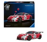 Ravensburger Puzzle 3d Iconics Porsche 911 GT3 Cup Salzburg Modello 12008038 108 pezzi