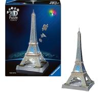 Ravensburger Puzzle 3d Iconics Torre Eiffel LED
