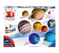 RAVENSBURGER - Puzzle 3D Il Sistema Planetario 522 pz 8 Puzzleball