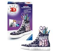 Ravensburger - Puzzle 3D Portapenne Sneaker Super K-Pop Demon Hunters, Puzzle 3D Bambini 8 Anni, Modellismo Da Costruire Bambini 21,40 x 13,50 cm, Regalo Bambino 8 Anni