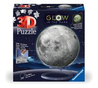 Ravensburger - Puzzle 3D, Luna Glow in the Dark, Costellazioni, per Adulti e Bam