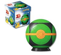 Ravensburger Puzzle 3D 11626 - Palla Poké Balls - Finsterball - [EN] Dusk Ball - per i fan dei Pokémon grandi e piccoli a partire dai 6 anni