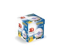 Ravensburger - 3d puzzle pokémon heal ball rosa, 54 pz, 6+ anni