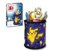 Ravensburger - Puzzle 3D Pokémon, Portapenne 57 Pezzi, Bambini 6+ Anni | Puzzle 3D portapenne Pokémon da 57 pezzi, gioco creativo e divertente per bambini dai 6 anni, ideale come regalo originale.