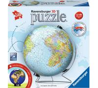 Ravensburger Puzzle - 3D Puzzle-Ball - Globo in Tedesco, 540 Pezzi - 1 pz.