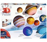 Ravensburger - Puzzle 3D, Sistema Planetario, Eta Consigliata 6+, 540 Pezzi