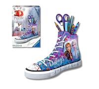 Ravensburger - Puzzle 3D Sneaker Frozen 2, Portapenne 112 Pezzi, 8+ Anni