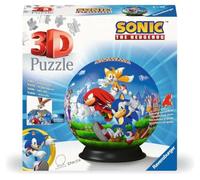 Ravensburger - Puzzle 3D Sonic the Hedgehog 72 pezzi, Puzzle 6+ anni | Puzzle 3D da 72 pezzi per bambini dai 6 anni, dedicato a Sonic the Hedgehog, della collezione Sonic, ideale come idea regalo.