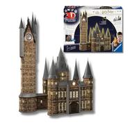 Ravensburger - Puzzle 3D Torre di Astronomia LED 626 pezzi, 8+ anni | Puzzle 3D Torre di Astronomia con luci LED, 626 pezzi, modello da montare per bambini dagli 8 anni, perfetto come regalo.