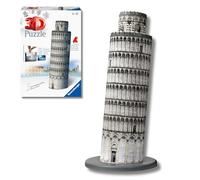 Ravensburger - Puzzle 3D, Torre di Pisa, Puzzle per Adulti e Ragazzi 8+ Anni, Idea Regalo, Modellismo, 219 Pezzi