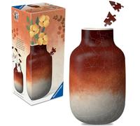 Ravensburger - Puzzle 3D Vase Design: Gradient Brick-Red, Puzzle 3d Adulti, Mode