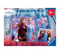 RAVENSBURGER 3 PUZZLE 49 PEZZI - DISNEY FROZEN