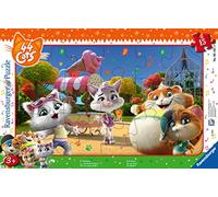 RAVENSBURGER PUZZLE - 44 Gatti Puzzle Incorniciati, 05101 4