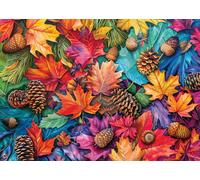 Ravensburger - Puzzle 500 Pezzi: Autumn Riches, Puzzle Adulti E Famiglie, Puzzle