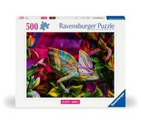 Ravensburger - Puzzle 500 Pezzi: Camaleonte, Puzzle Adulti e Bambini +14 anni, Puzzle con Foto, Regalo Per Lui e Per Lei, 49x36cm