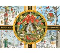 Ravensburger puzzle uccelli canori natalizi XXL 500 pezzi