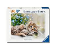 Ravensburger Puzzle 500 Pezzi Dolce Gattino - Puzzle Adulti +14 anni, 49 x 36 cm