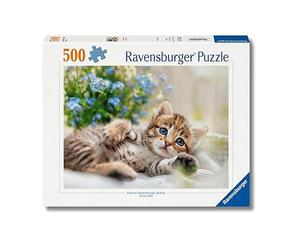 Ravensburger Puzzle 500 Pezzi Dolce Gattino - Puzzle Adulti +14 anni, 49 x 36 cm