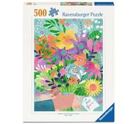Ravensburger - Fiori Per Te 500 Pezzi | Puzzle Per Adulti 500 Pezzi | Puzzle Adulti | Misure 49x36 | Idee Regalo | Regalo Originale