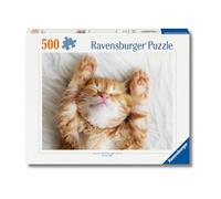 Ravensburger - Puzzle 500 Pezzi Gattino Sognatore, Puzzle Adulti 49x36cm | Puzzle 500 pezzi, 49x36 cm, per adulti dai 14 anni, collezione 500 pezzi e ideale come idea regalo originale.