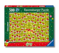 Ravensburger - Puzzle 500 Pezzi Il Grinch | Puzzle Per Adulti E Tutta La Famiglie | Dimensione Di 49x36 Cm | Regalo Adulti