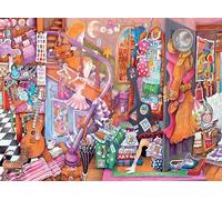 Ravensburger - Puzzle 500 Pezzi La Stanza Dello Studente | Puzzle Per Adulti 500 Pezzi | Puzzle Adulti Per Bambini Dai 14 Anni In Su | Regalo Compleanno Per Bambini Dai 14 Anni In Su | Misure 49x36cm