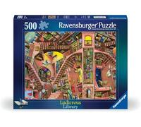 Ravensburger 12000681 - La biblioteca extravagante - puzzle 500 piezas - puzzle