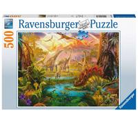 Ravensburger Puzzle 500 Pezzi La Terra Dei Dinosauri 16983 Premium Softclick