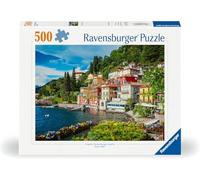 Ravensburger 12000201 - Lago di Como, Italia - puzzle 500 pezzi - puzzle adulti e ragazzi da 12 anni, puzzle natura, puzzle paesaggio