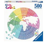Ravensburger - Puzzle Mandala tondo - 500 Pezzi