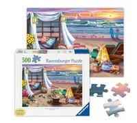 Puzzle XXL 500 pezzi Spiaggia Cabana
