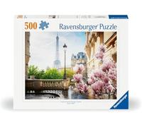 Ravensburger Puzzle 12000366 - Frühling in Paris - 500 Teile Puzzle für Erwachse