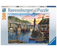 Puzzle Ravensburger Alba al porto 500 pezzi