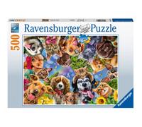 Ravensburger Puzzle 500 Pezzi Famiglia Elefante 15040 Premium Softclick