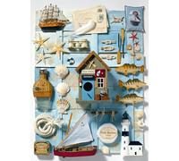 Ravensburger - Puzzle 500 Pezzi Spirito Marittimo | Puzzle Per Adulti 500 Pezzi | Puzzle Adulti Per Bambini Dai 14 Anni In Su | Regalo Compleanno Per Bambini Dai 14 Anni In Su | Misure 49x36cm
