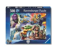Ravensburger Puzzle 500 Pezzi Star Wars: Mandalorian - Puzzle Adulti +14 anni, 49 x 36 cm, Puzzle per Adulti Star Wars, Collezione 500 Pezzi, Idee Regalo