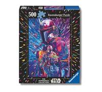 Ravensburger Star Wars: The Mandalorian - Puzzle da 500 pezzi di grande formato per adulti, facile da vedere e da tenere in mano, pezzi grandi si adattano perfettamente insieme