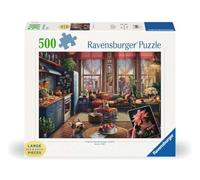 Ravensburger - Puzzle 500 Pezzi Studio Boho Accogliente, Adulti 70x50cm | Puzzle 500 pezzi, formato large 70x50 cm, per adulti 14+, facili da maneggiare e idea regalo.