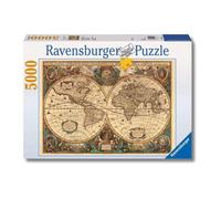 Ravensburger Puzzle 5000 Pezzi Mappamondo Storico - Puzzle Adulti +14 anni, 153