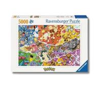 Ravensburger - Puzzle 5000 Pezzi Pokémon, Puzzle Per Adulti 14+ 153x102cm | Puzzle Pokémon da 5000 pezzi, 153x102 cm, per adulti 14+, super esperti, collezione Pokémon, ideale come regalo originale.