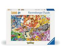 Ravensburger - puzzle pokémon, 5000 pezzi, puzzle adulti
