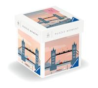 Ravensburger Puzzle 99 Pezzi, Londra - Mini Puzzle Adulti +14 anni, 18 x 26 cm, Puzzle per Adulti Artistico, Collezione Città, Idee Regalo