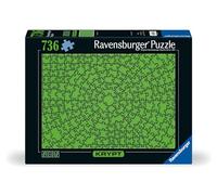 Ravensburger - Puzzle Krypt verde neon - 750 Pezzi