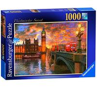 Ravensburger- Puzzle al Tramonto di Londra Westminster, Multicolore, 19591