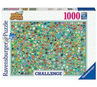 RAVENSBURGER - PUZZLE ANIMAL CROSSING CHALLENGE, 1000 PEZZI, PUZZLE ADULTI