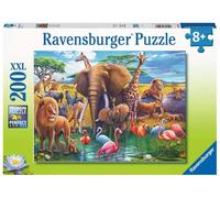 Ravensburger - Puzzle Animali all'abbeveratoio - 200 Pezzi