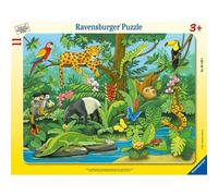 ravensburger Puzzle animali della foresta pluviale 11 pezzi 1 St