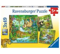 Ravensburger- Animals-Wild Puzzle per Bambini, Colore, 8 x 8 inches (21 x 21 cm) when complete, 5180