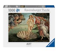 Ravensburger - Botticelli Jigsaw Puzzle Birth of Venus, 1000 Pieces, Art Puzzle for Adults and Teenagers, Famous Paintings to Exhibit - Gift Idea for Her or Him, 70 x 50 cm